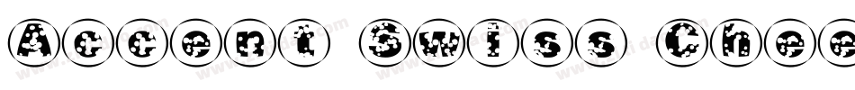 Accent Swiss Cheese字体转换
